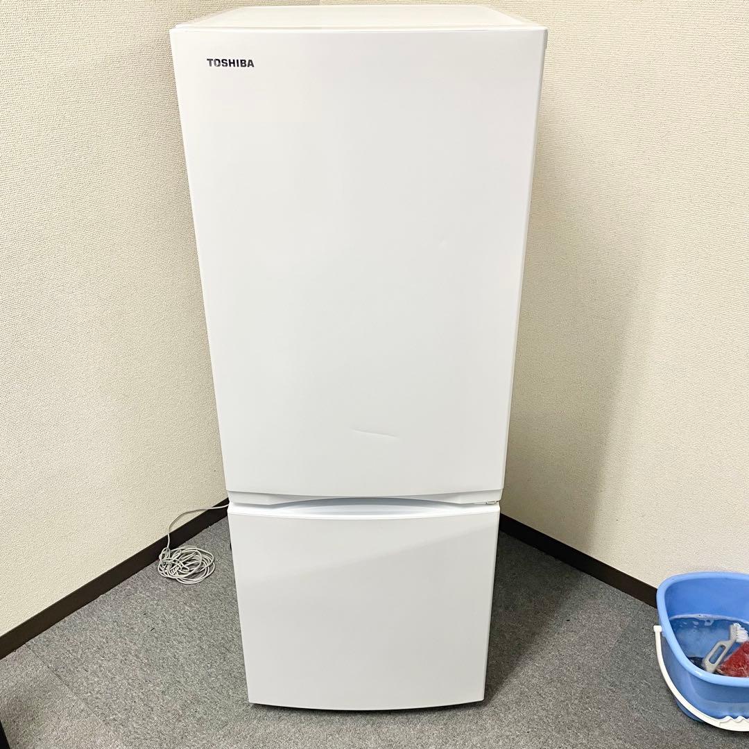 東芝　ノンフロン　冷凍冷蔵庫　153L GR-T15BS 2021年製 M