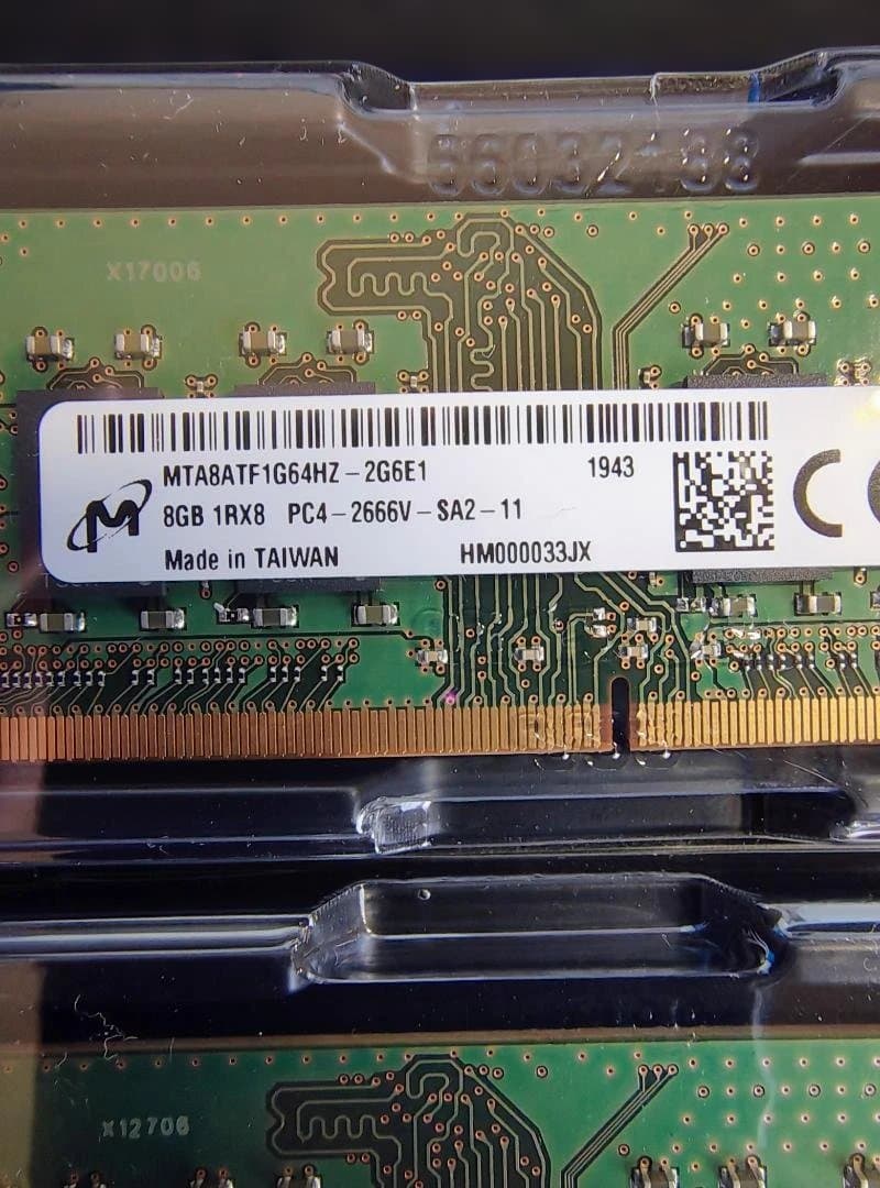 ノート用 SO-DIMM DDR4 8GB✕2枚(合計16GB) メモリ