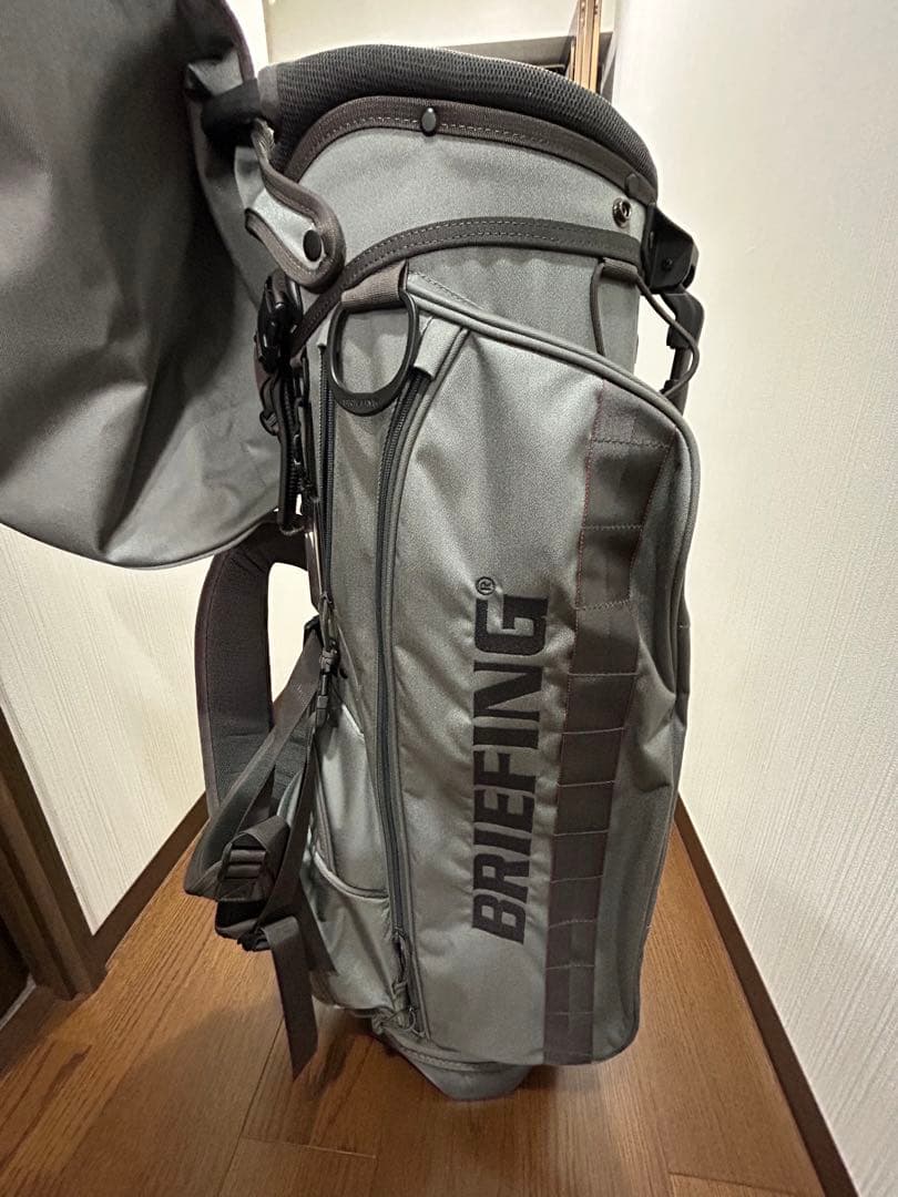 ブリーフィング ゴルフ　キャディバッグ デニムグレー/カートトートバッグ