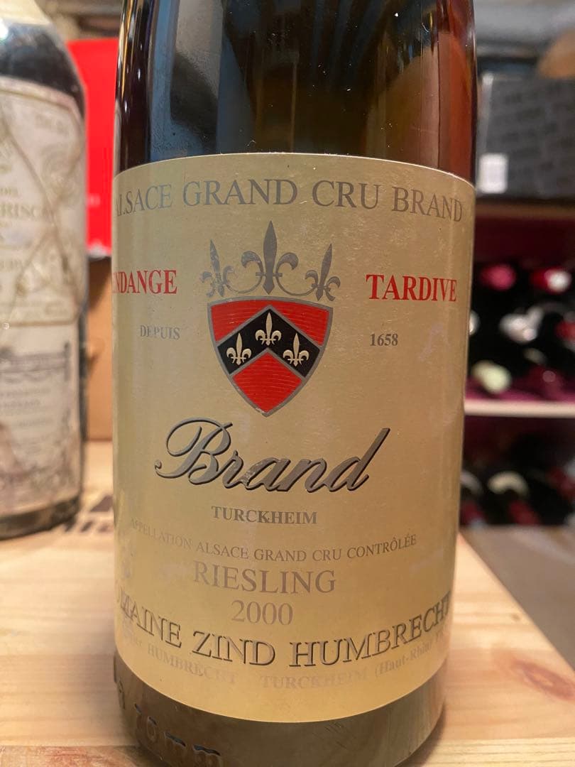 2000年 アルザス グランクリュ ブランド リースリング