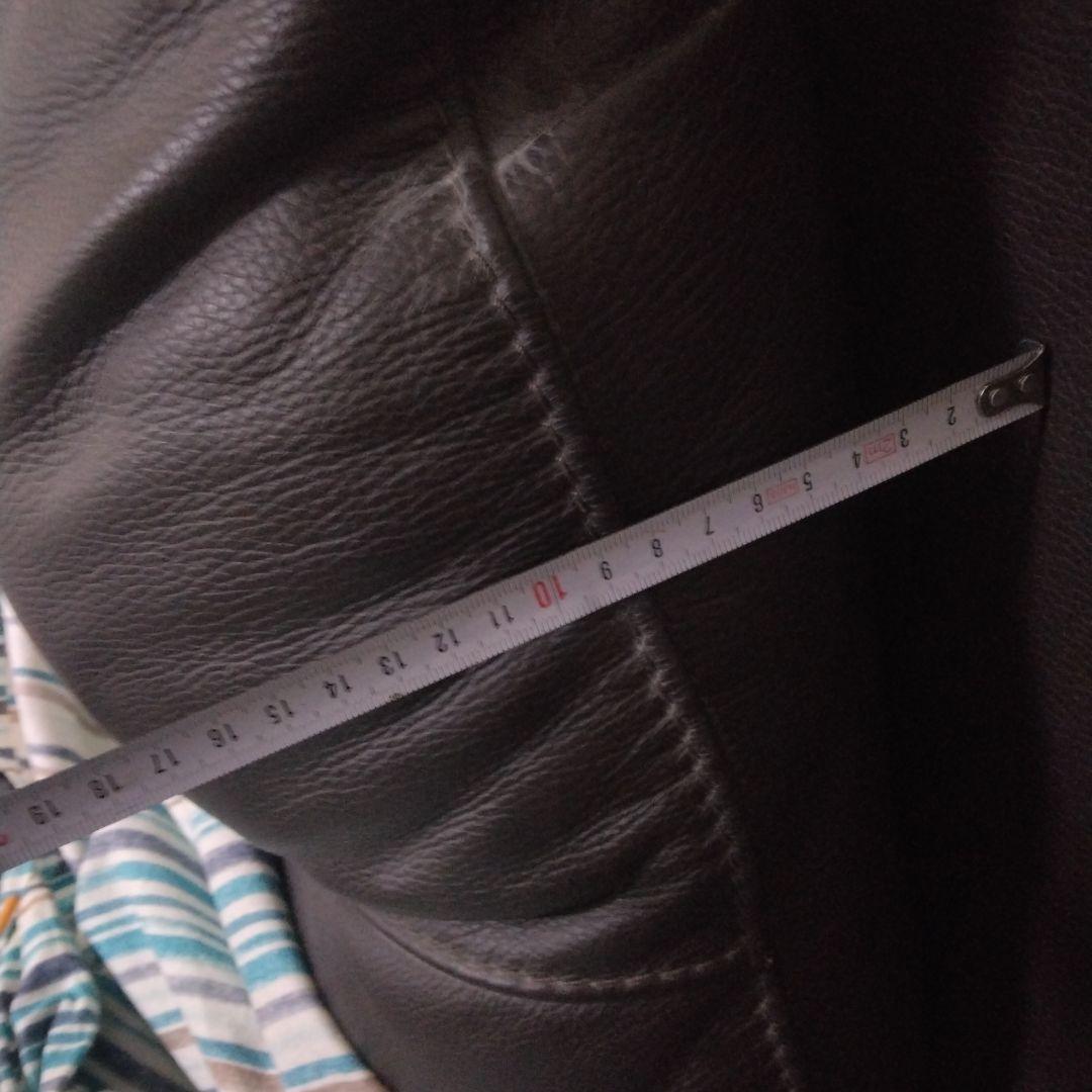 リクライニングレザーけソファー ブラウン