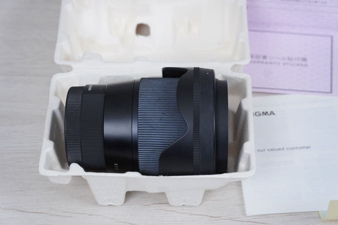 動作確認済 SIGMA 16mm F1.4 DC DN カメラレンズEマウント