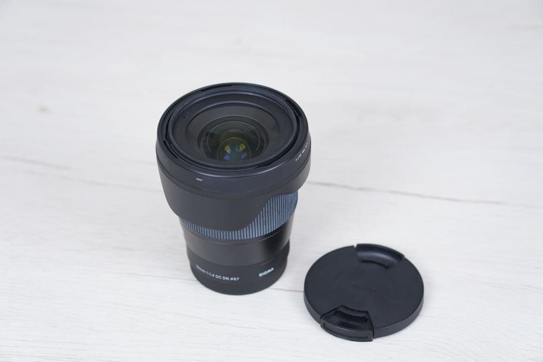 動作確認済 SIGMA 16mm F1.4 DC DN カメラレンズEマウント