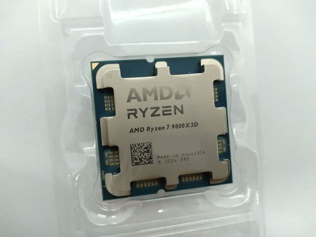 AMD Ryzen 7 9800X3D CPU 国内正規品
