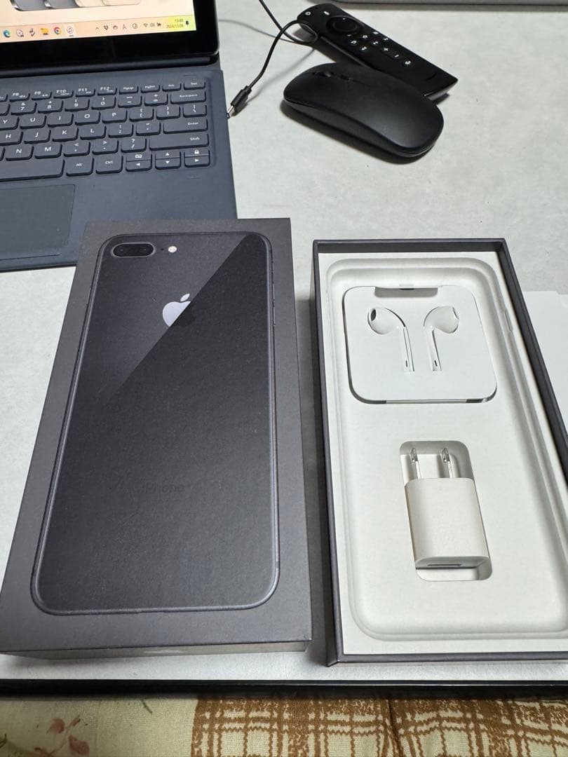 Apple iPhone8Plusブラック 256GB 美品