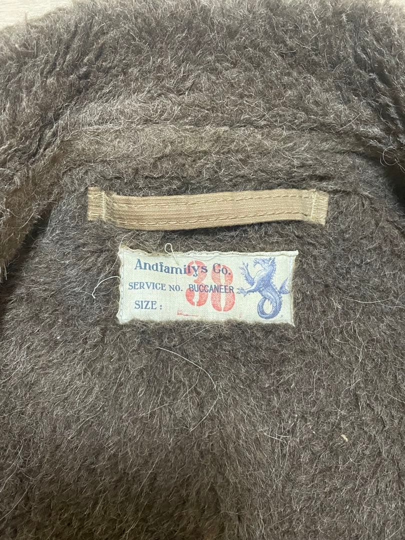 AND FAMILY U.S.N. N1デッキジャケット オリーブ ベージュ