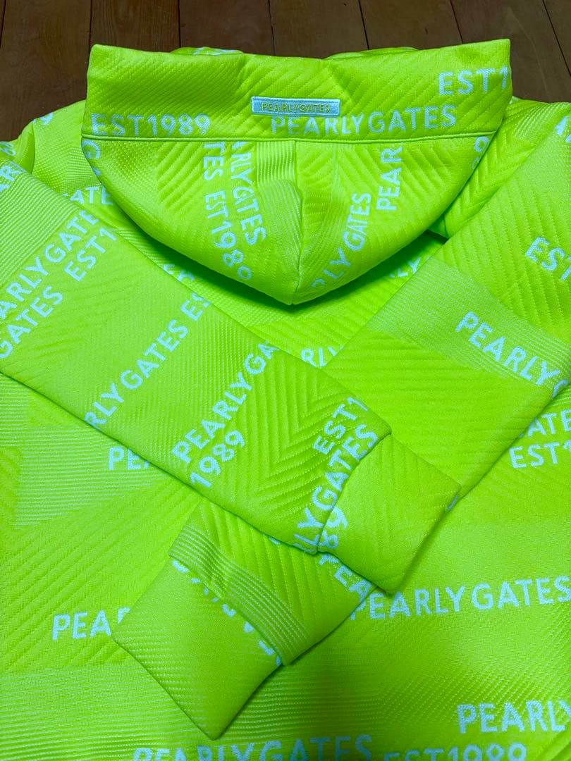 パーリーゲイツ セットアップ 上下 アウター パーカー スカート イエロー