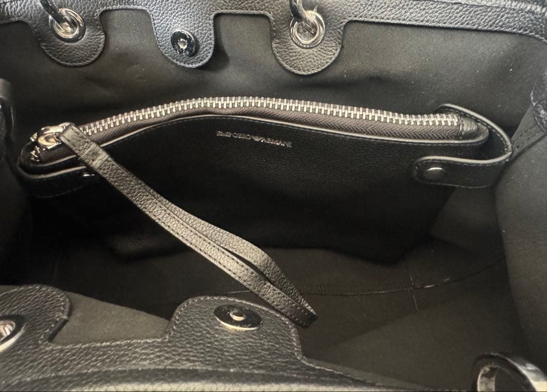 ロペ【フォロー割有り！^_^】エンポリオアルマーニ　レザートートバッグ美品