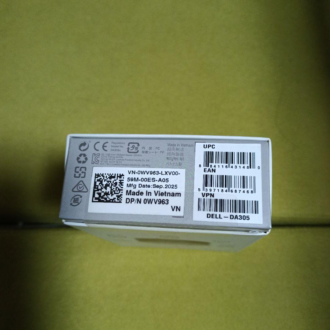 その他 DA305 DELL 6-in-1 USB-C MultiportAdapter