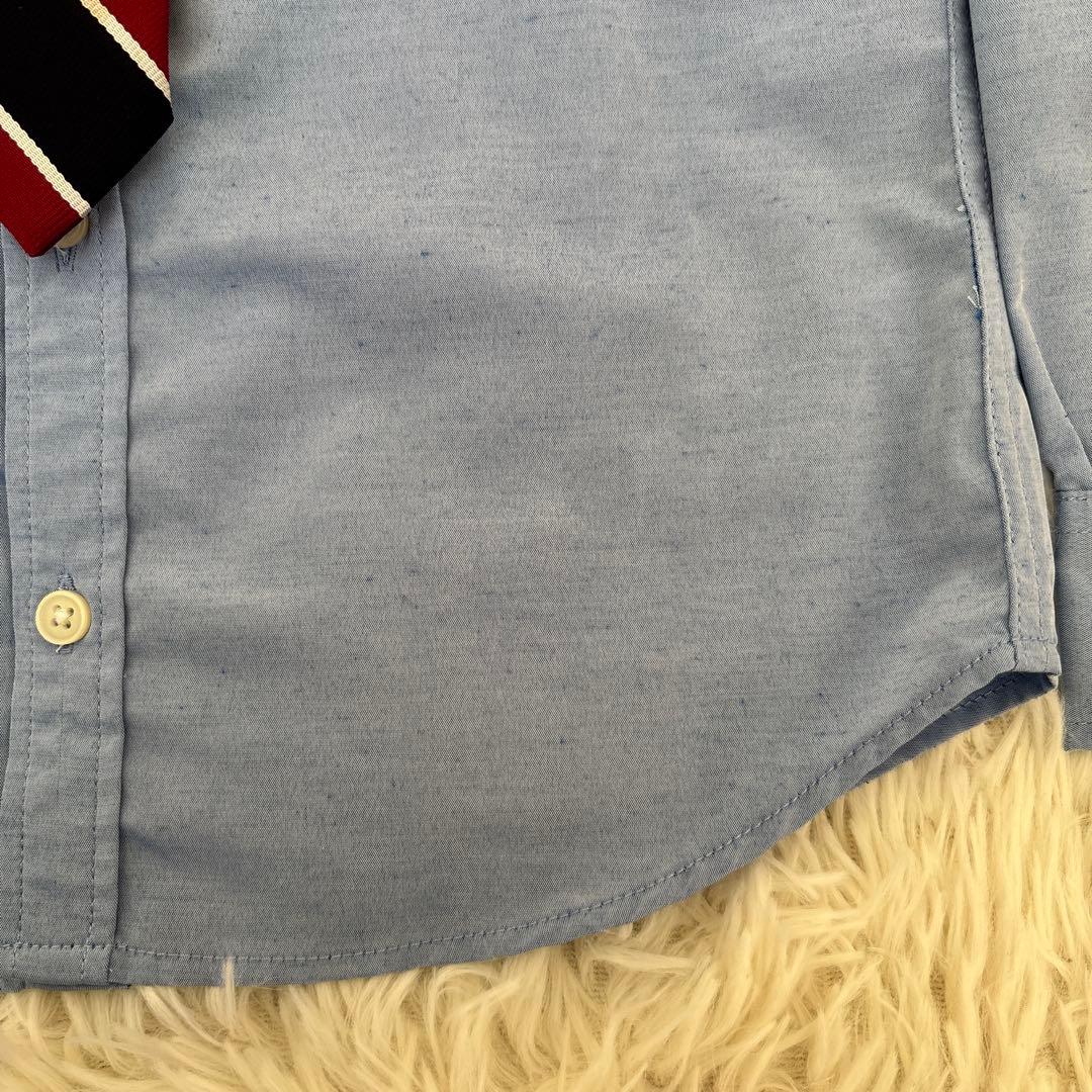 グリーンレーベル子供キッズセットアップスーツ４点 金ボタン紺ブレザーセレモニー