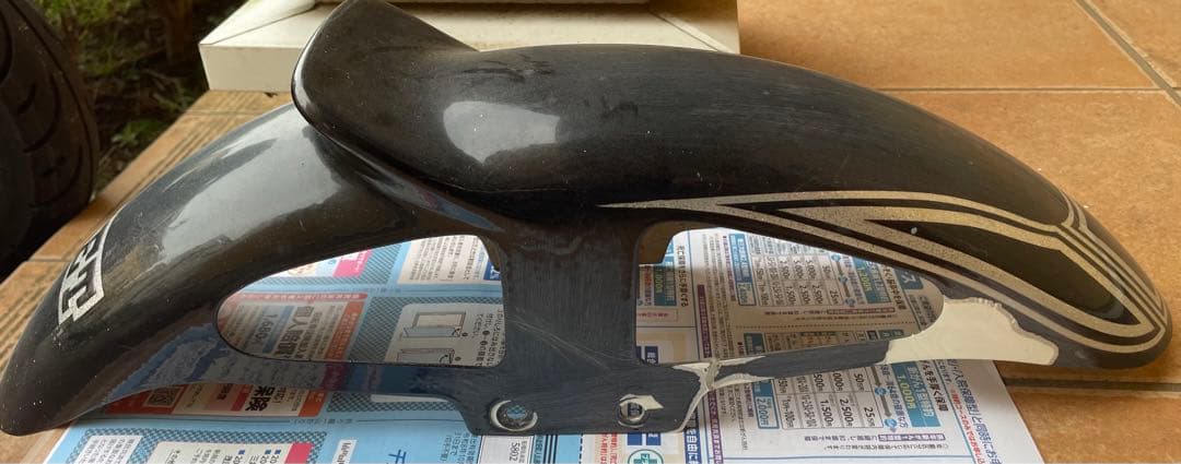 YAMAHA GX250 GX400 タンク フロントフェンダー