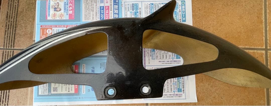 YAMAHA GX250 GX400 タンク フロントフェンダー