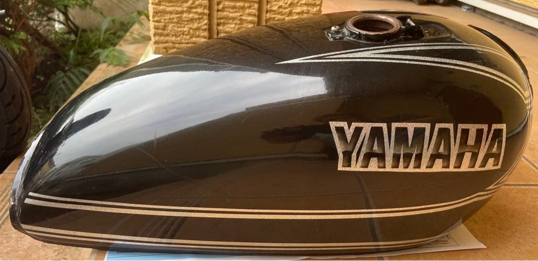YAMAHA GX250 GX400 タンク フロントフェンダー