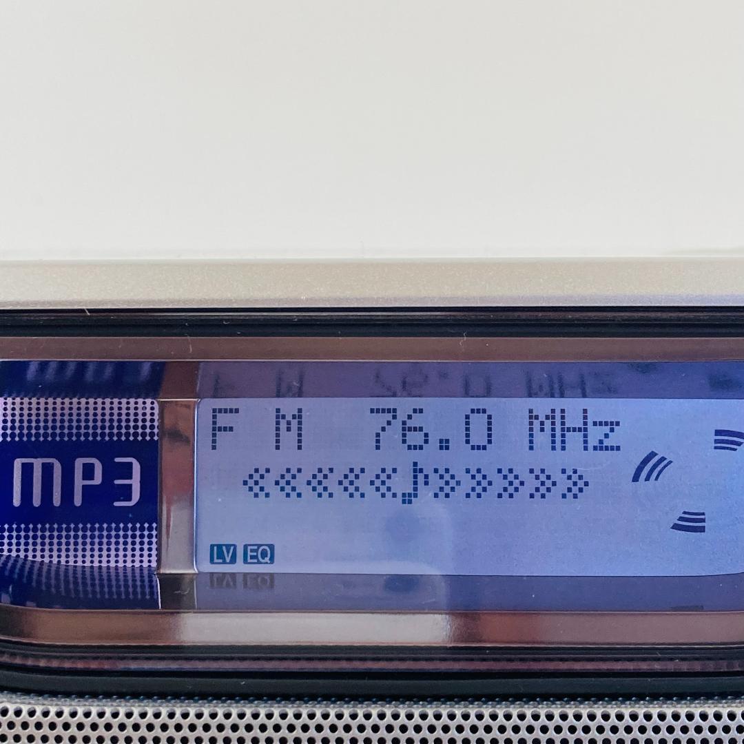 Panasonic RX-MDX80 CD MD カセットラジカセ シルバー