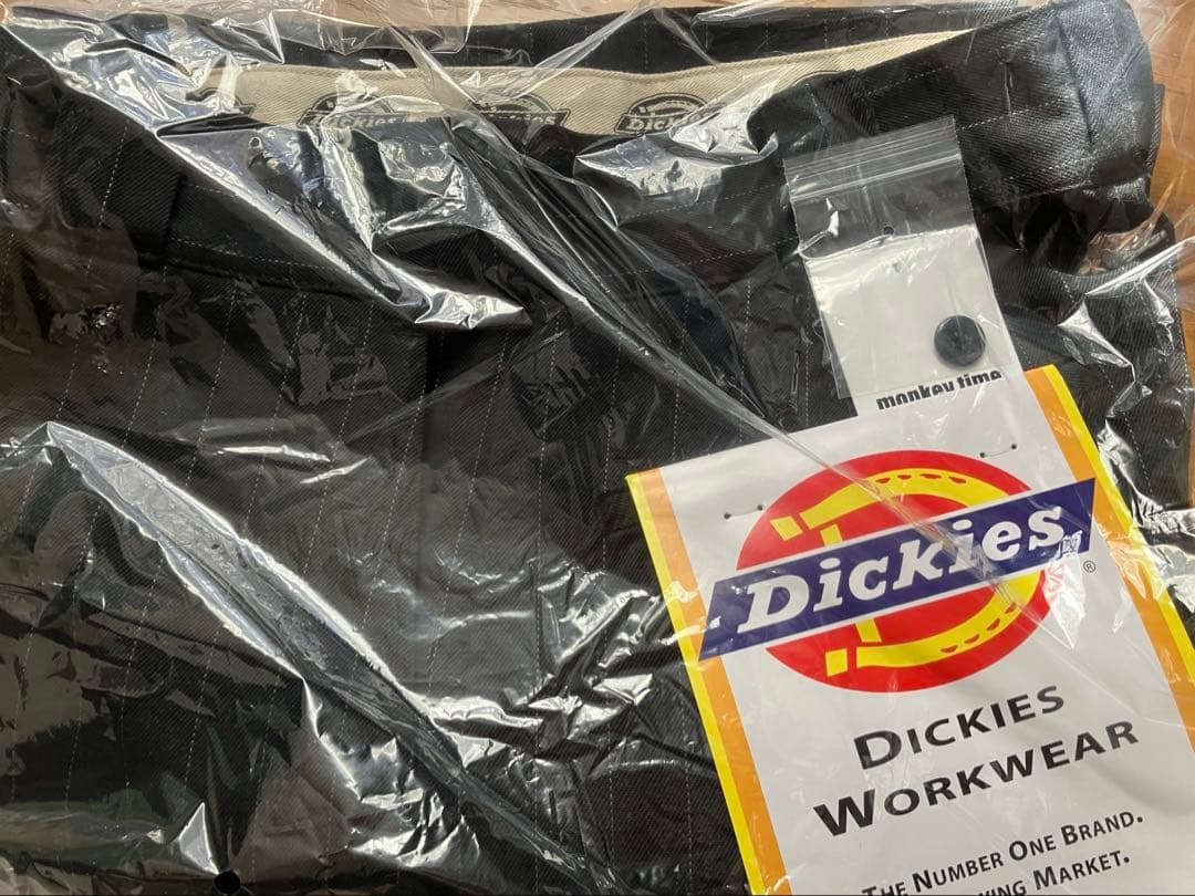 Dickies × monkey time ストライプ バギー パンツ 黒