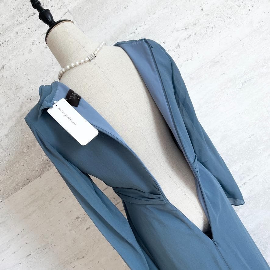 新品未使用タグ付★MAXMARA★シルク★ドレープ★ワンピース