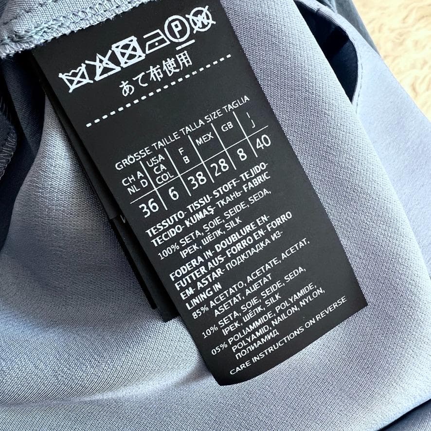 新品未使用タグ付★MAXMARA★シルク★ドレープ★ワンピース