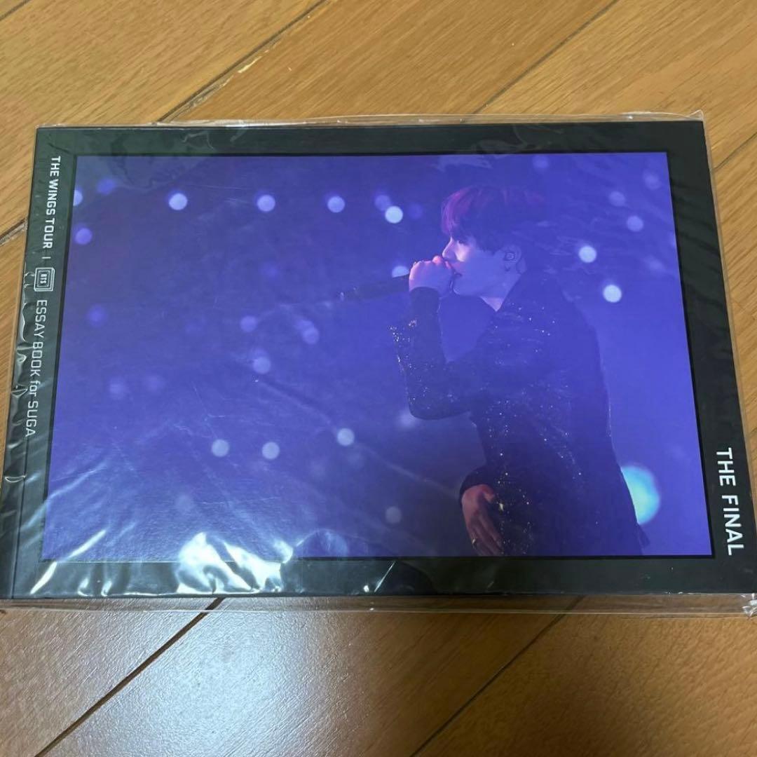 BTS WINGS ファイナル　ソウルコン　エッセイブック　トレカ　付き　ユンギ