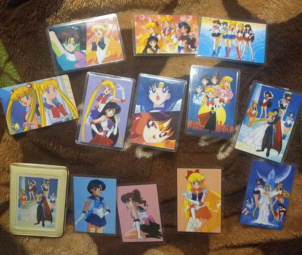 レア☆セーラームーンR☆１億枚突破記念カードダス&ラミネートカードセット♪