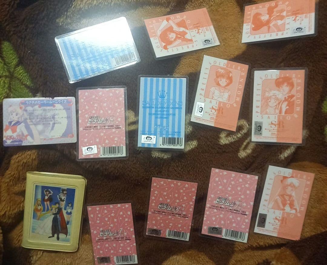 レア☆セーラームーンR☆１億枚突破記念カードダス&ラミネートカードセット♪
