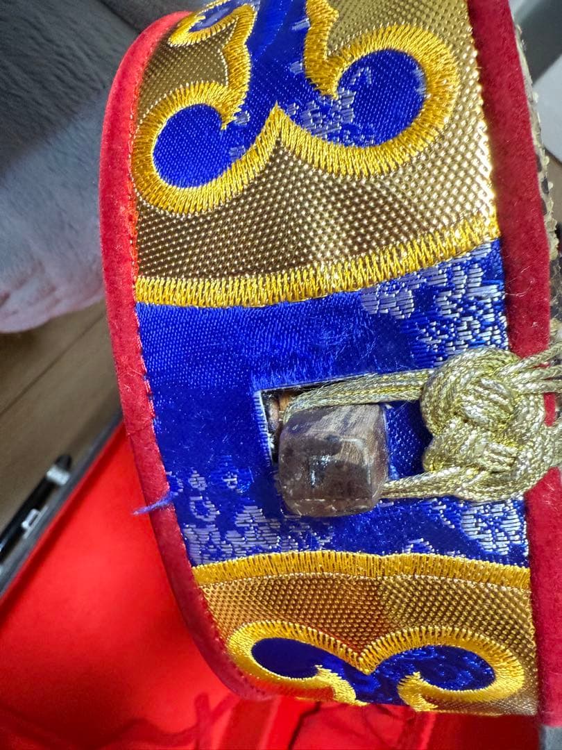 沖縄三線 弦楽器 和楽器 沖縄 ケース付き 三味線 民族楽器　現状品