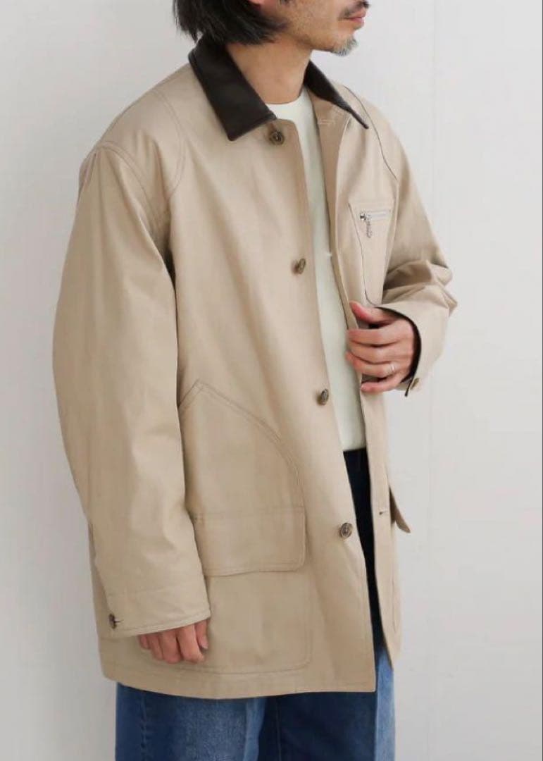 BISOWN COTTONGABA HUNTING JACKET サイズ4