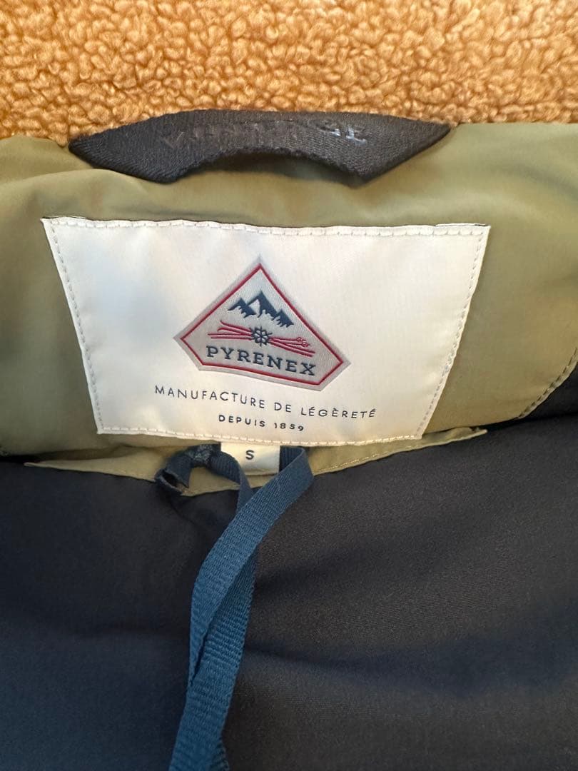 【新品未使用】ピレネックス レトロジョン ダウンベスト S