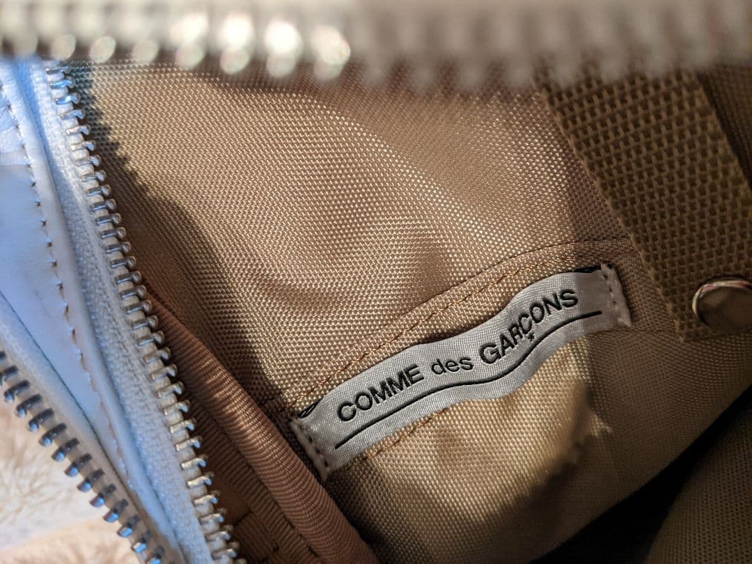 コムデギャルソン ホワイト ショルダーバッグ COMME des GARÇONS