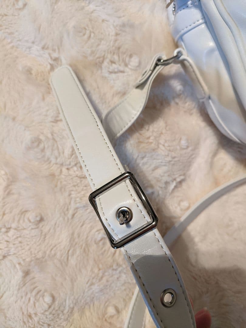 コムデギャルソン ホワイト ショルダーバッグ COMME des GARÇONS