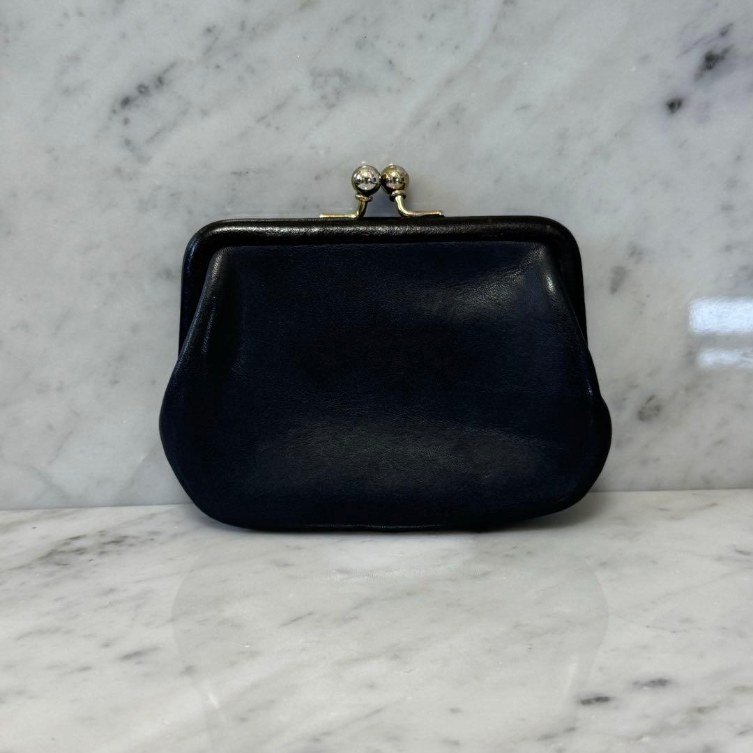 OLD COACH オールドコーチ ケース 小銭入れ 本革 レザー がま口