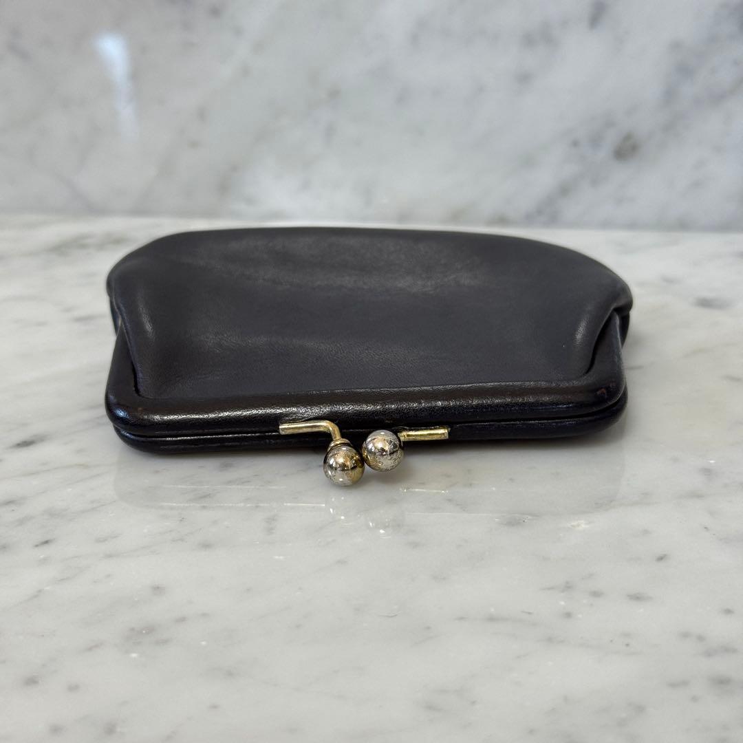 OLD COACH オールドコーチ ケース 小銭入れ 本革 レザー がま口