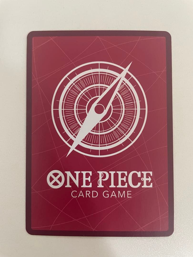 ワンピース　カードゲーム　応募者全員サービス　ルフィ　st01-001