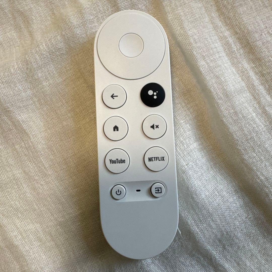 Google Chromecast with GoogleTV4K アダプタ付