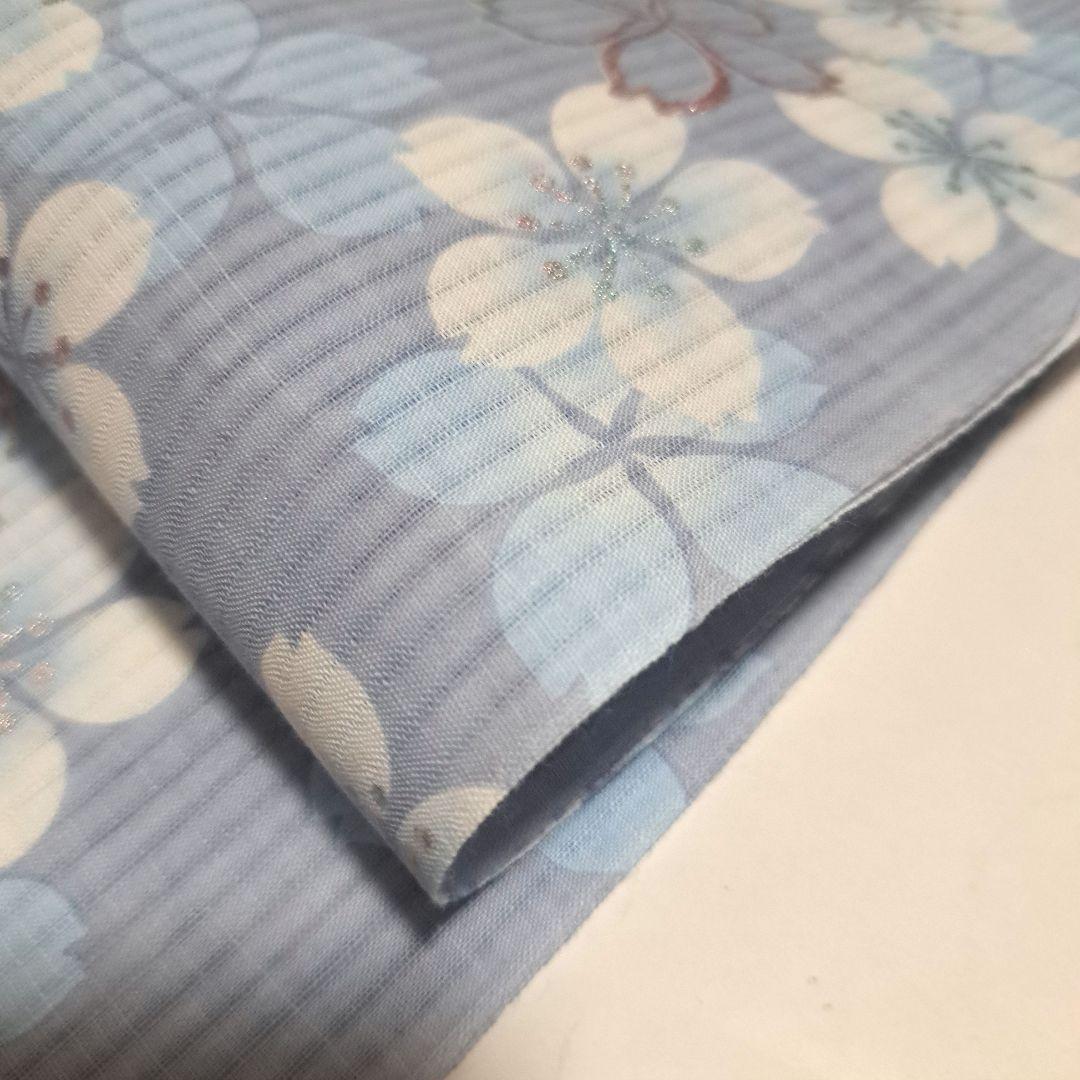 No.5200　浴衣　綿絽　着物　反物　新品未使用