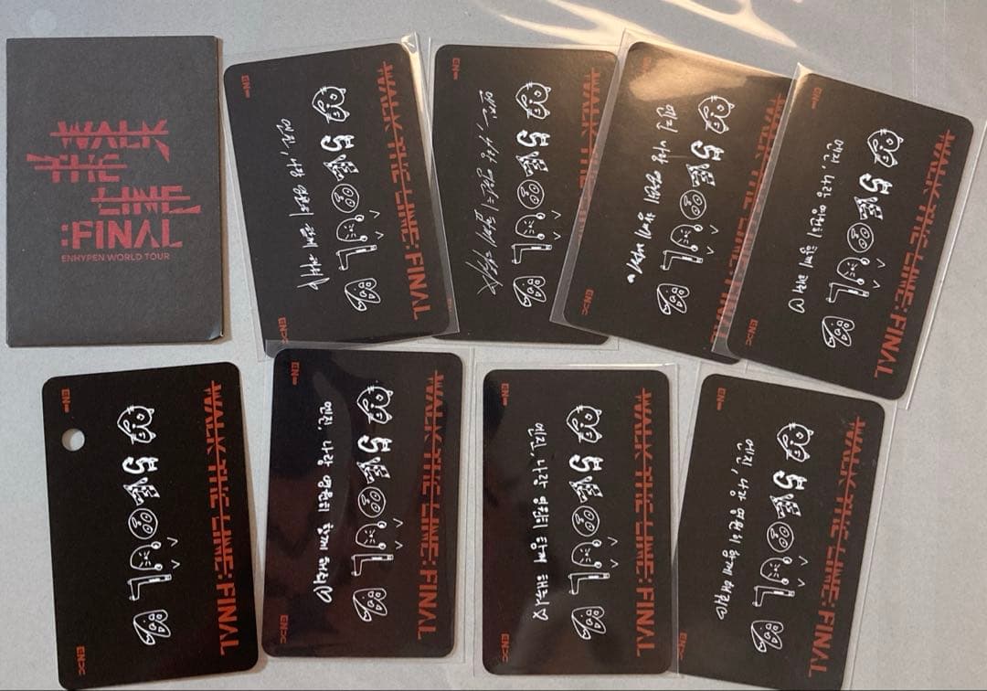 enhypen ソウルコン　入場限定　zone トレカ　8枚セット