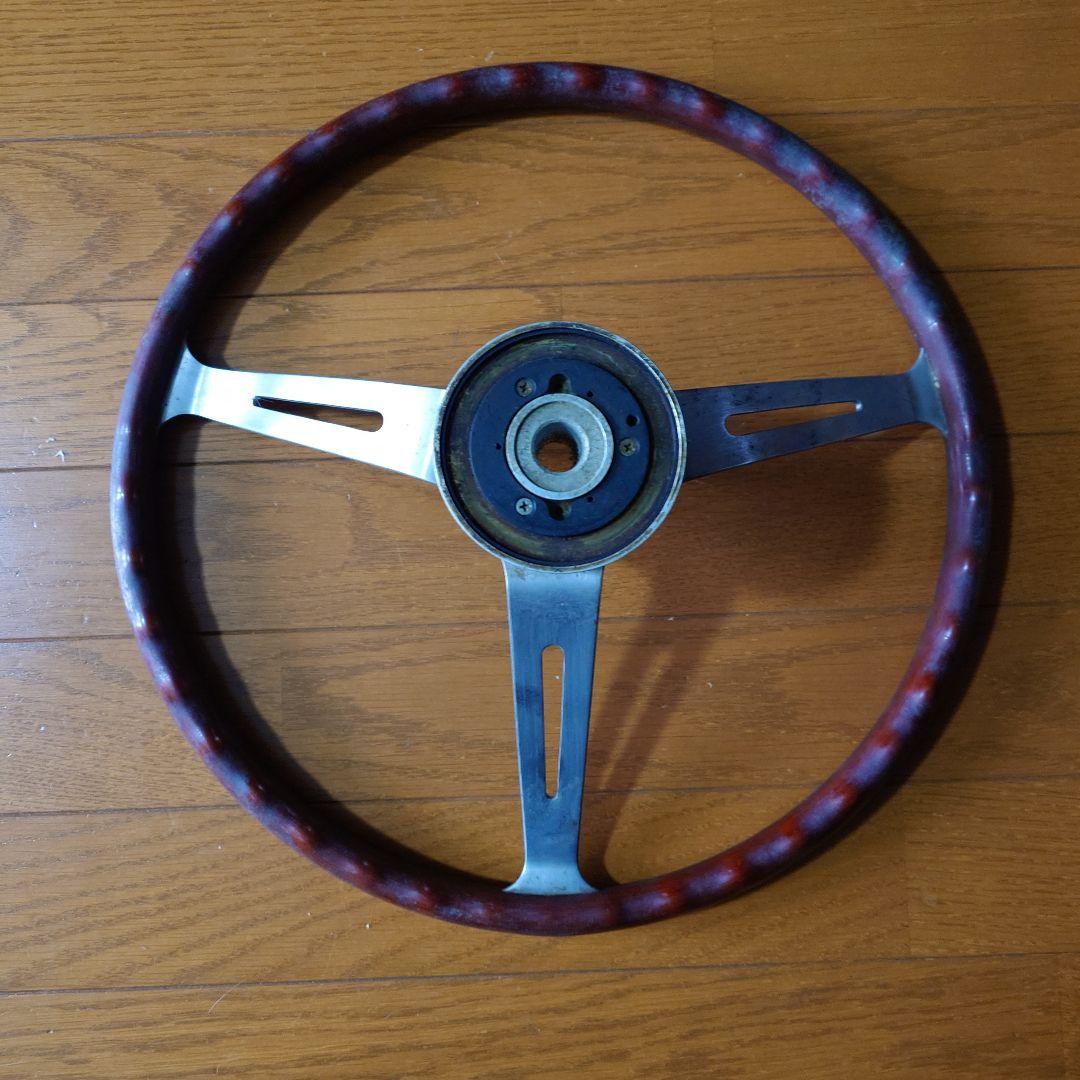 ウッドステアリング　380mm