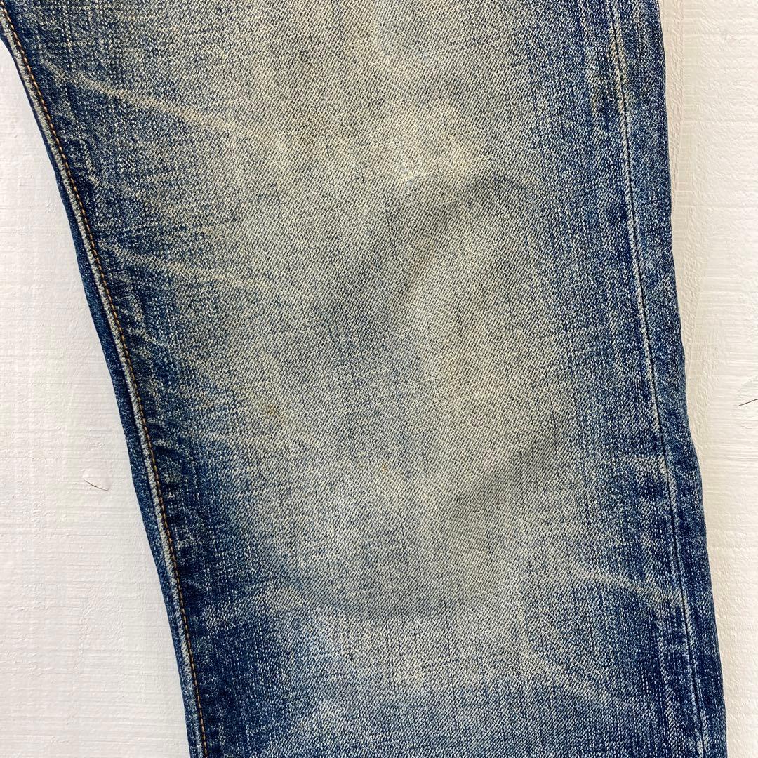 ★送料無料★Levis501★濃紺インディゴ 鬼ヒゲ ★00年代☆W32