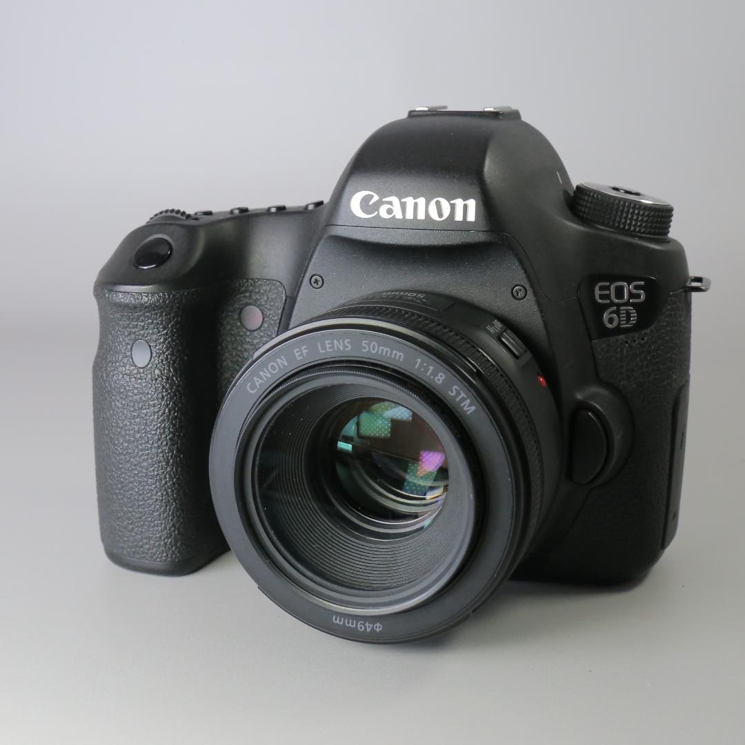 ☆美品☆ Canon 6D フルサイズ　50ｍｍ F1.8 STM ＃225