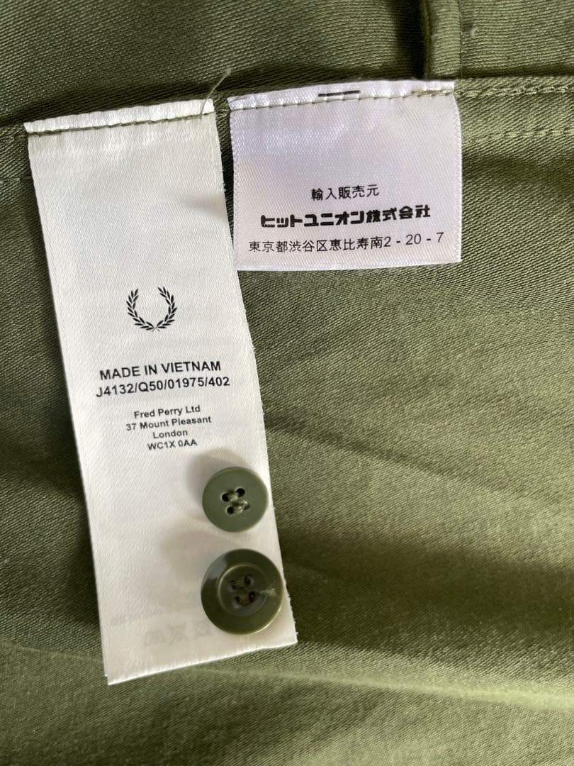 【美品】フレッドペリー モッズコート FRED PERRY