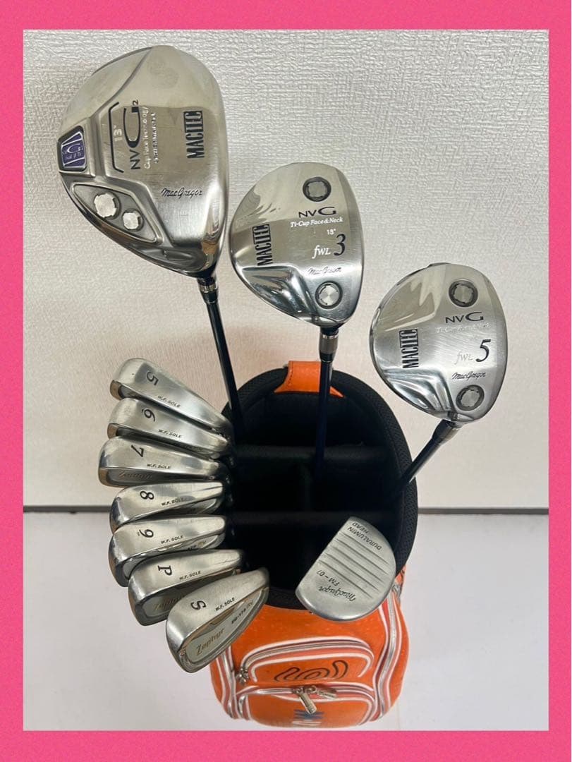 レディース！早い者勝ち！激安ゴルフクラブセット⛳️マグレガー × ミズノ