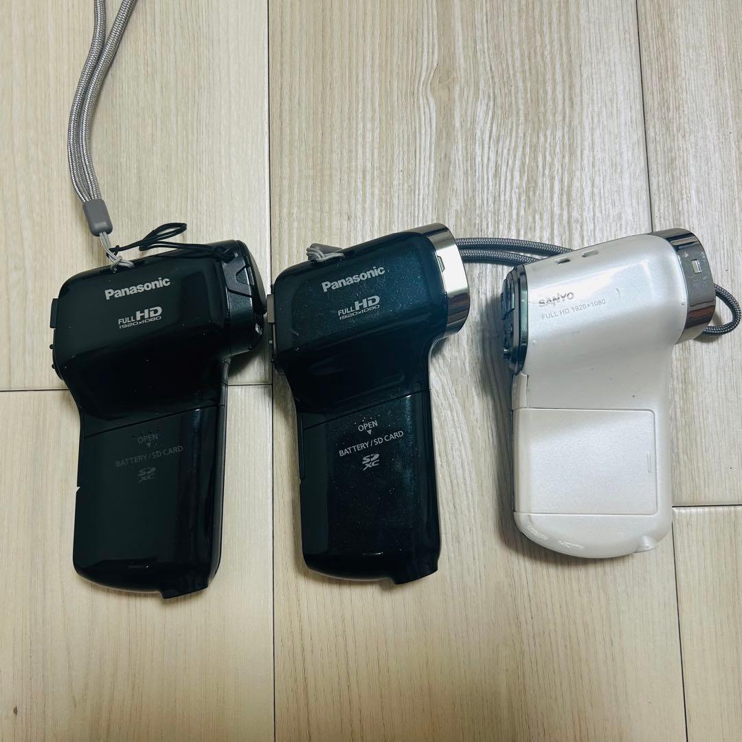 Panasonic SANYO デジタルムービーカメラ　ビデオカメラ　セット