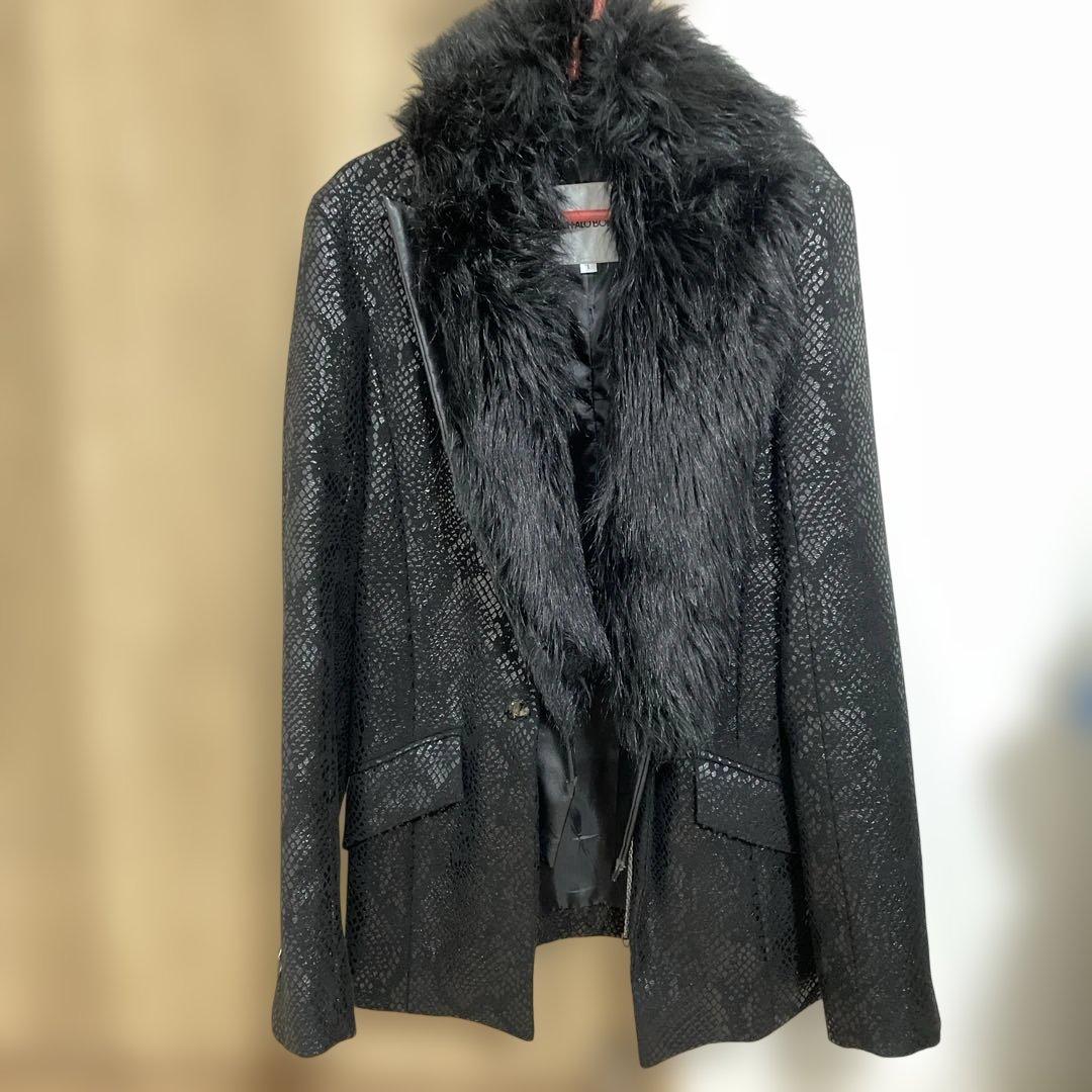 バッファローボブズ ジャケット パイソン柄 Buffalo Bobs Y2K