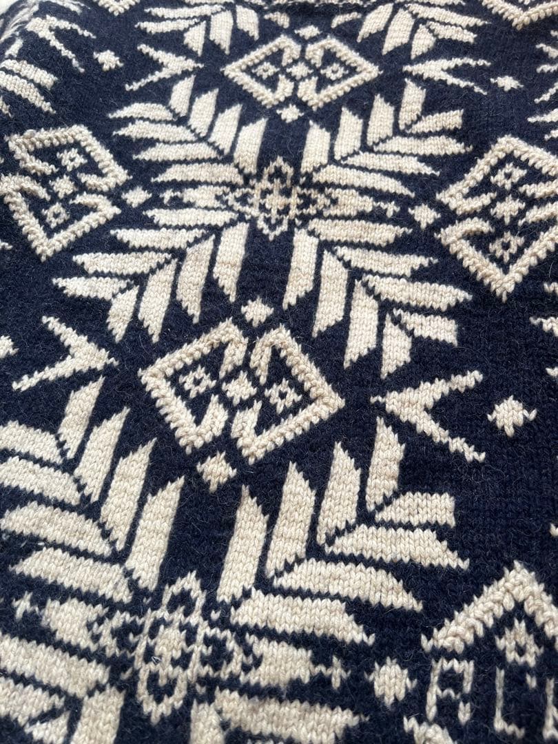 手編み ポロスポーツ ラルフローレン ノルディック ハンドニット セーター