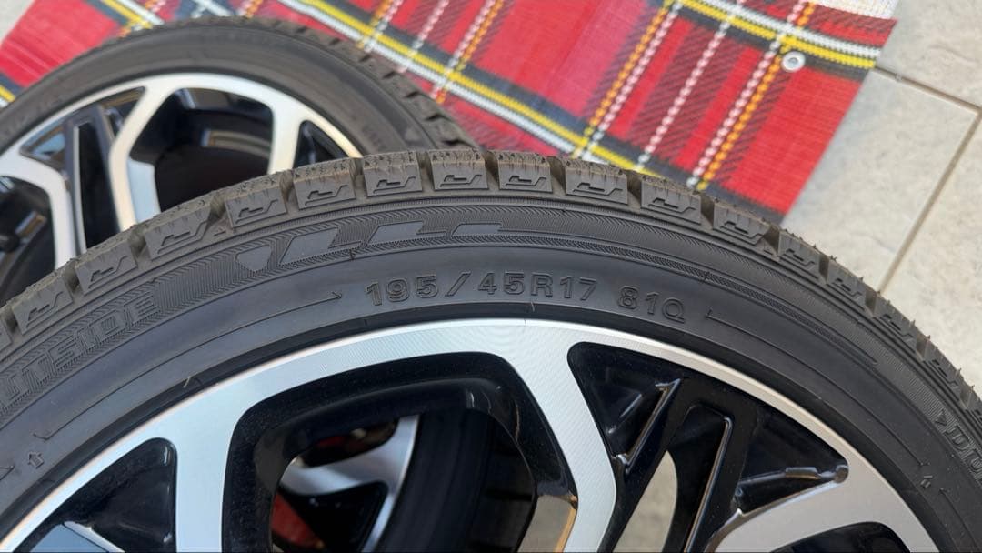 215/45R17 17インチ　純正ホイール スタッドレススイスポzc33s