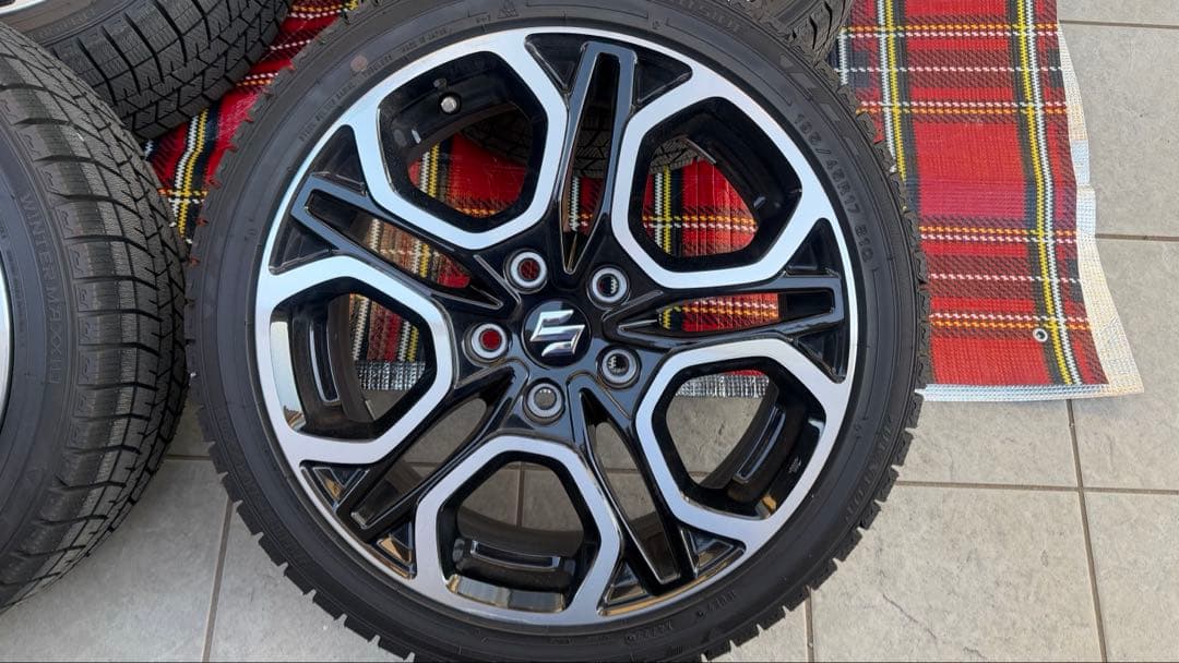 215/45R17 17インチ　純正ホイール スタッドレススイスポzc33s