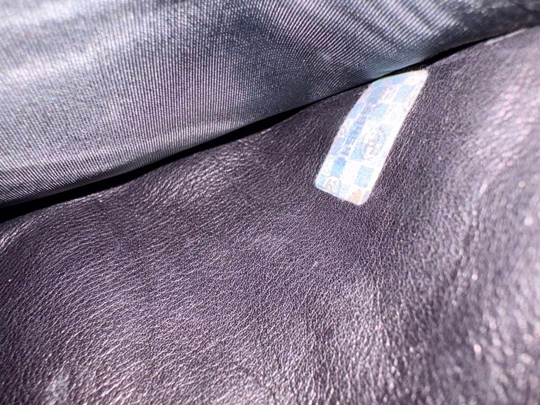 CHANEL ブラック レザー 長財布