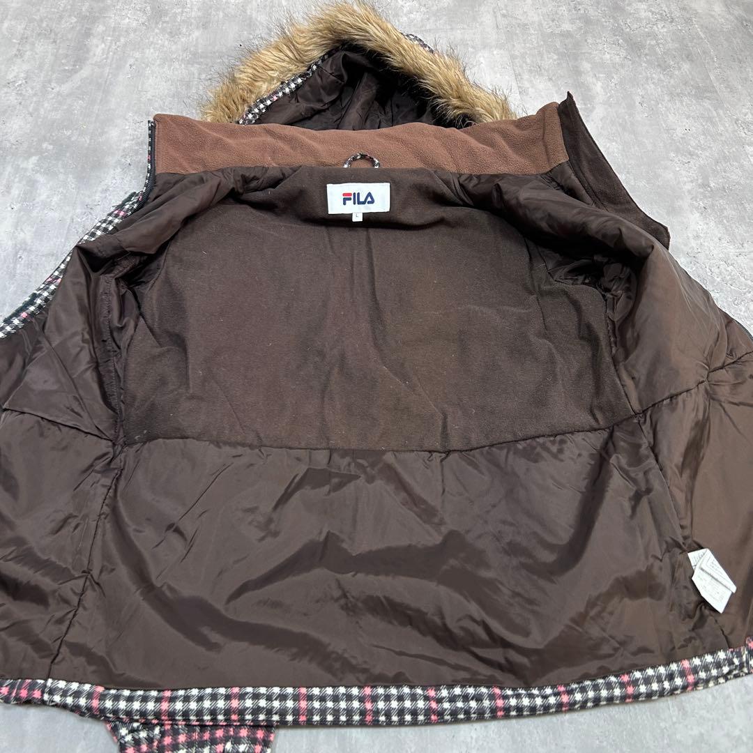 Z242 美品 FILA スキーウェア 上下セット レディース L スノボー可