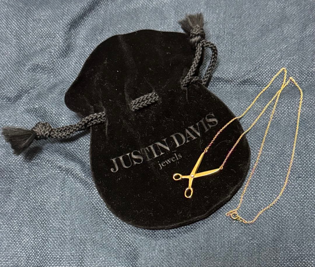 最終値下げジャスティンデイビス Little Ripper ゴールドネックレス