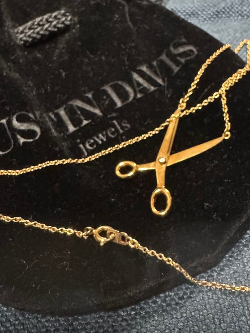 最終値下げジャスティンデイビス Little Ripper ゴールドネックレス