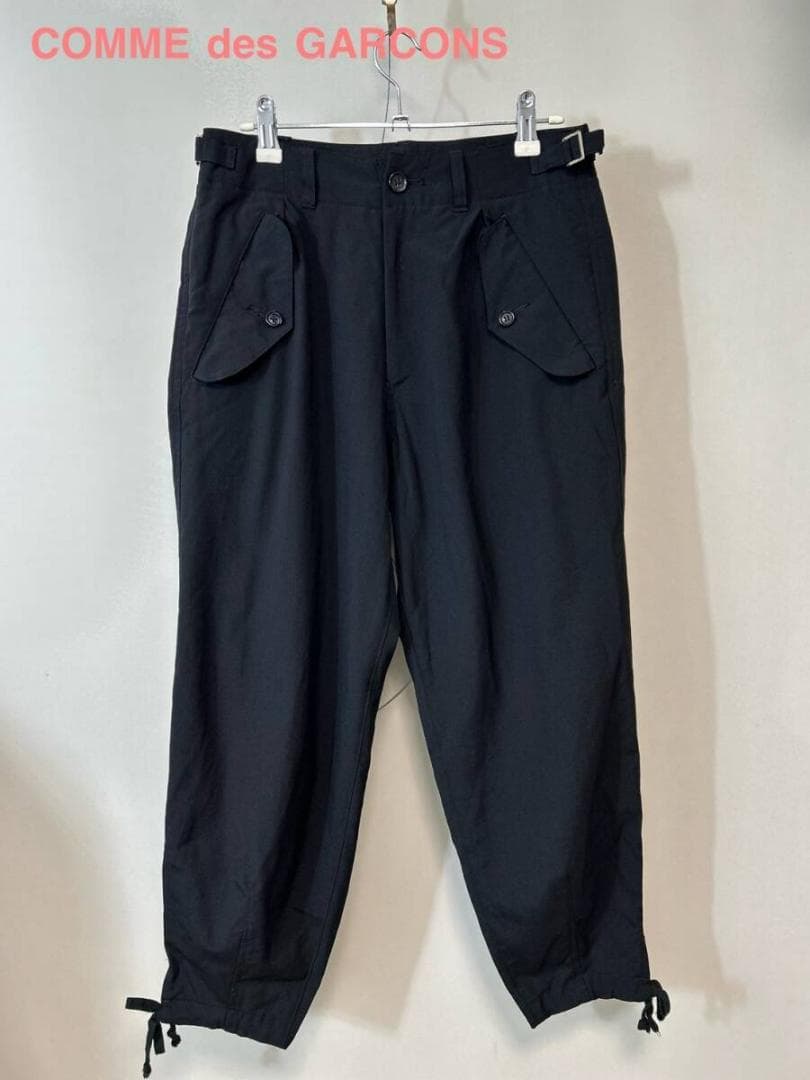 COMME des GARCONS ブラック ワークパンツ